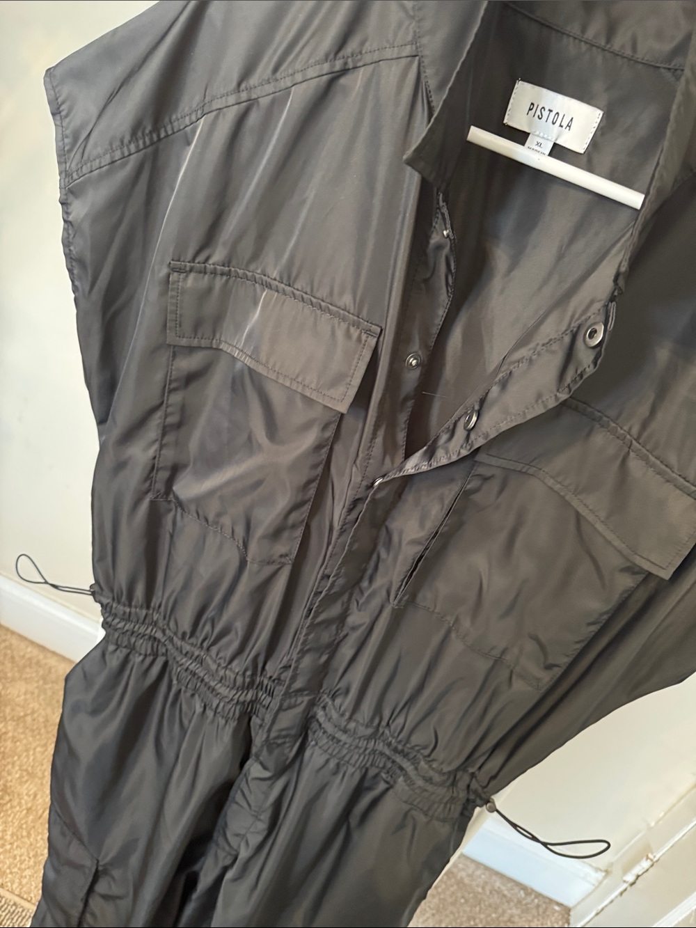 pistola Black Sleeveless Utility Jumpsuit - Picture 5 of 10